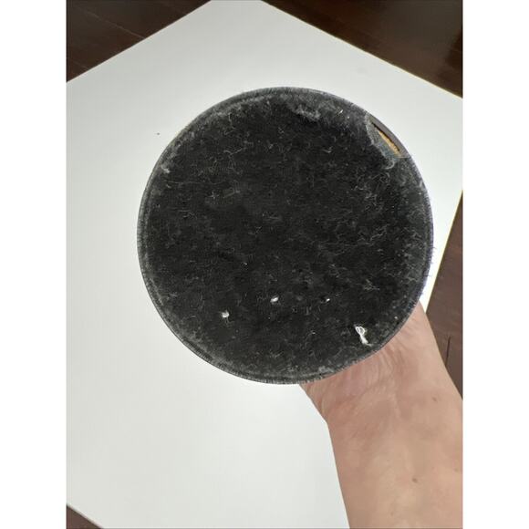 Vintage Magnifying Glass Free Standing Desktop Metal & CARVED Handle 11.5" - Picture 9 of 9